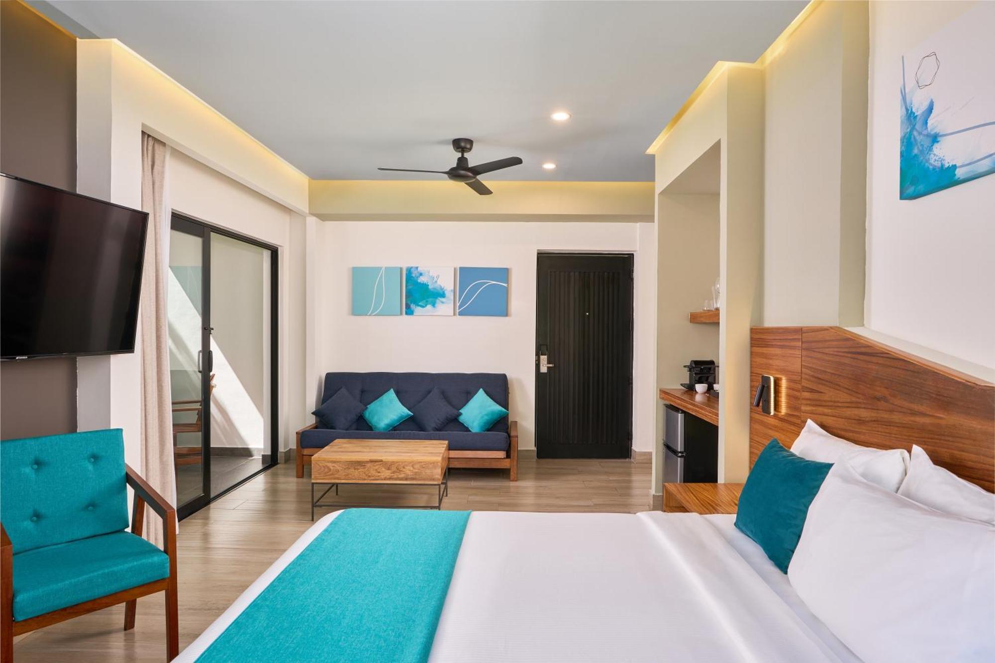 Cristalino Lagoon Front Hotel, Restaurant & Spa Bacalar Buitenkant foto
