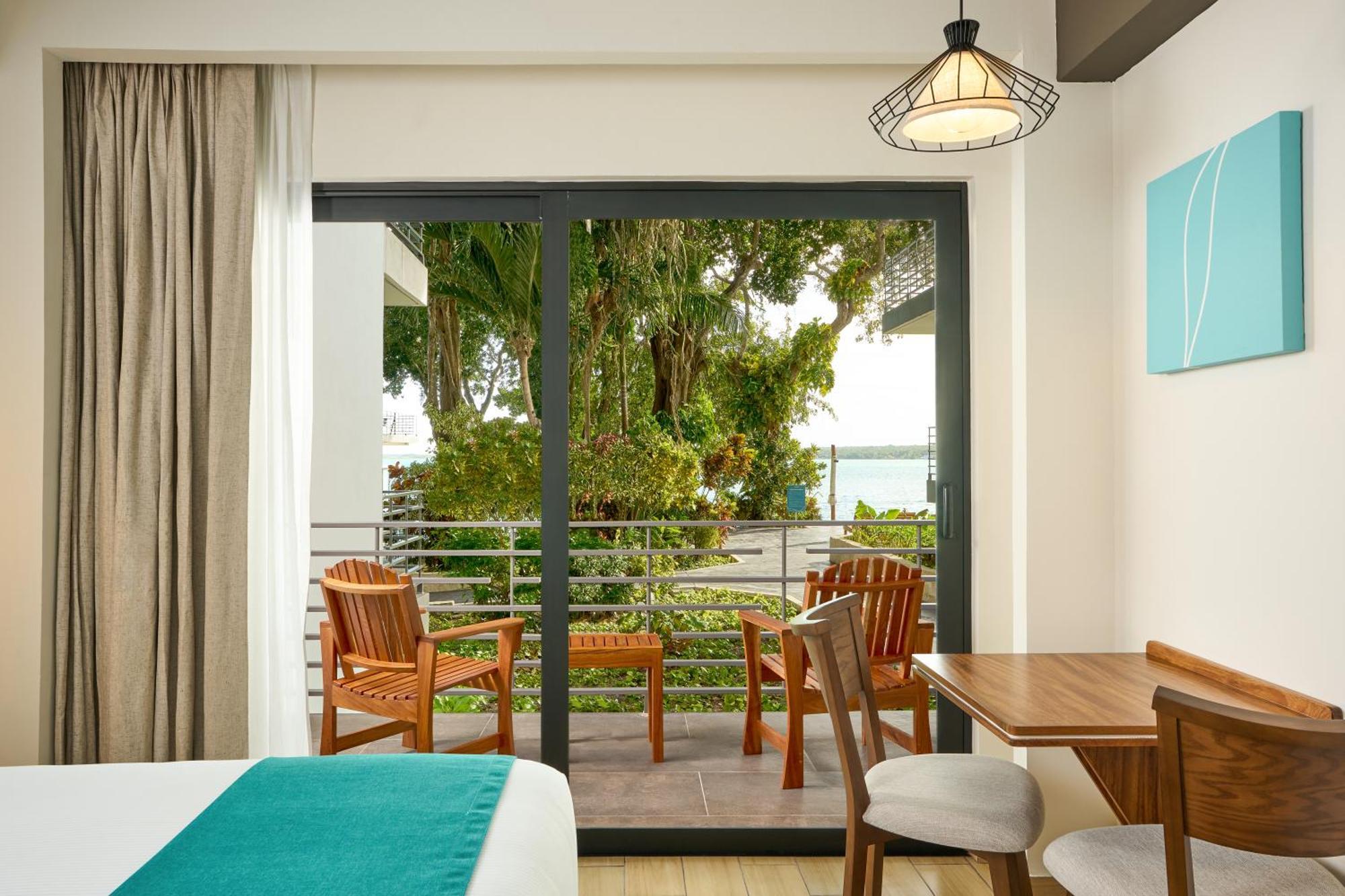 Cristalino Lagoon Front Hotel, Restaurant & Spa Bacalar Buitenkant foto