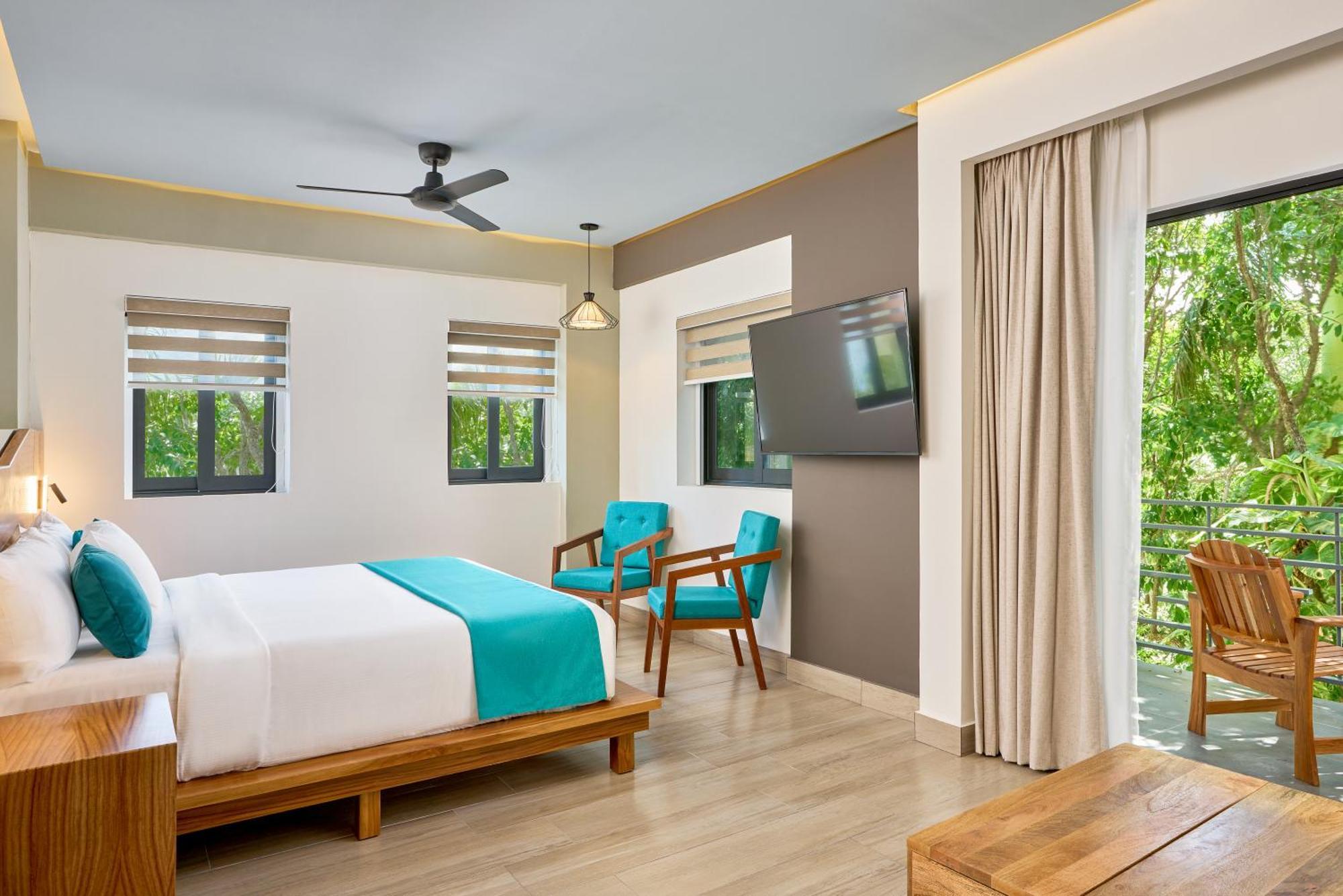 Cristalino Lagoon Front Hotel, Restaurant & Spa Bacalar Buitenkant foto