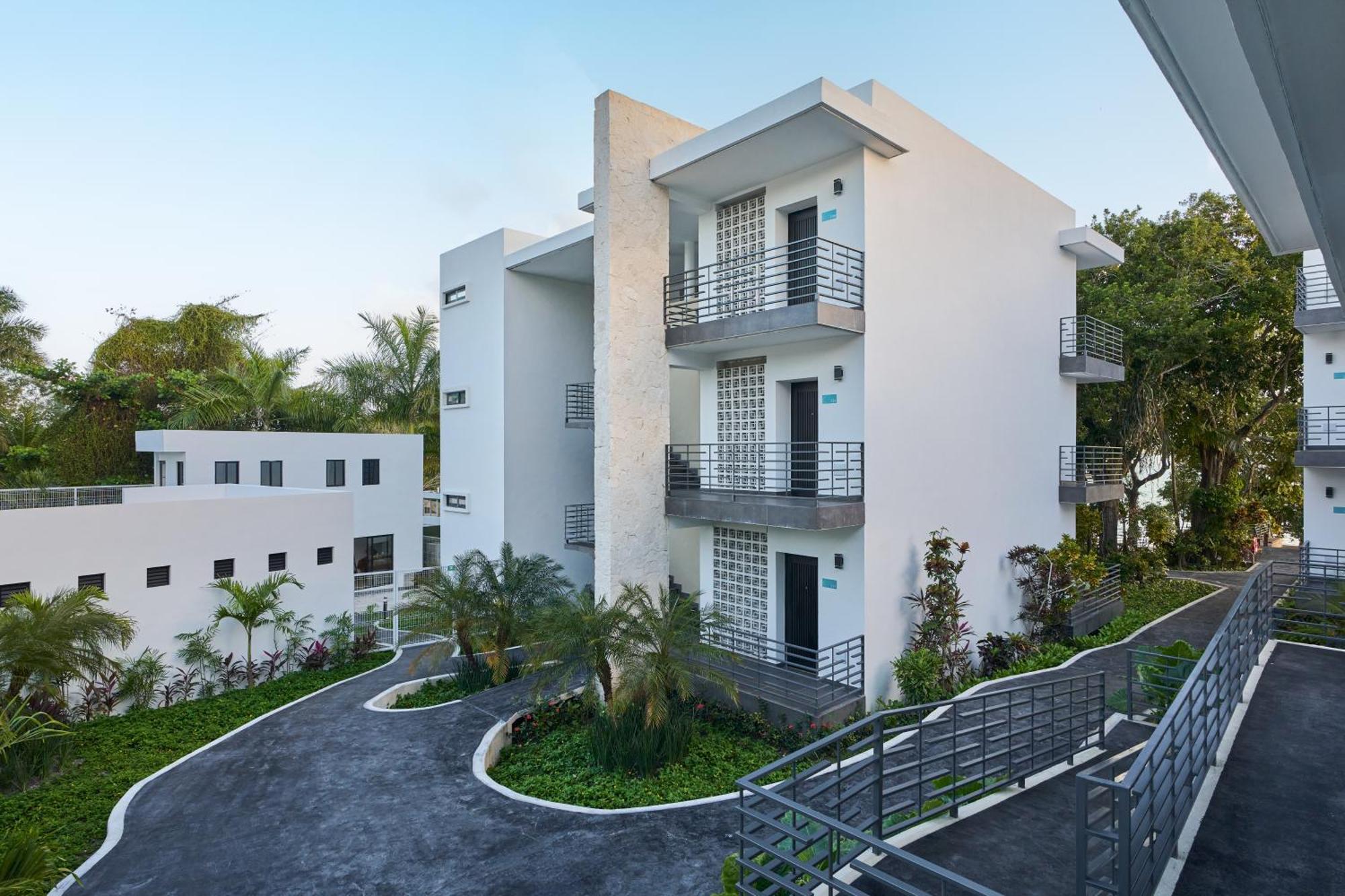 Cristalino Lagoon Front Hotel, Restaurant & Spa Bacalar Buitenkant foto